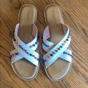 Toms Pom Pom Sandas